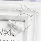 3d Earrings Earrings Earings 3d Personality Fashion Party 3D Toilet Paper Roll Seed Bead Earrings