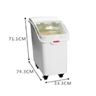 Storage Rice Bin Rice Bin Storage 10L / 24L / 47L / 81L /102L Food Storage Container Rice Bin / Flour Bin / Sugar Bin