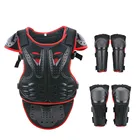 Vest Upgrade Kids Body Armor Suit With Shoulder Gear Riding Gear Chest Vest Protection