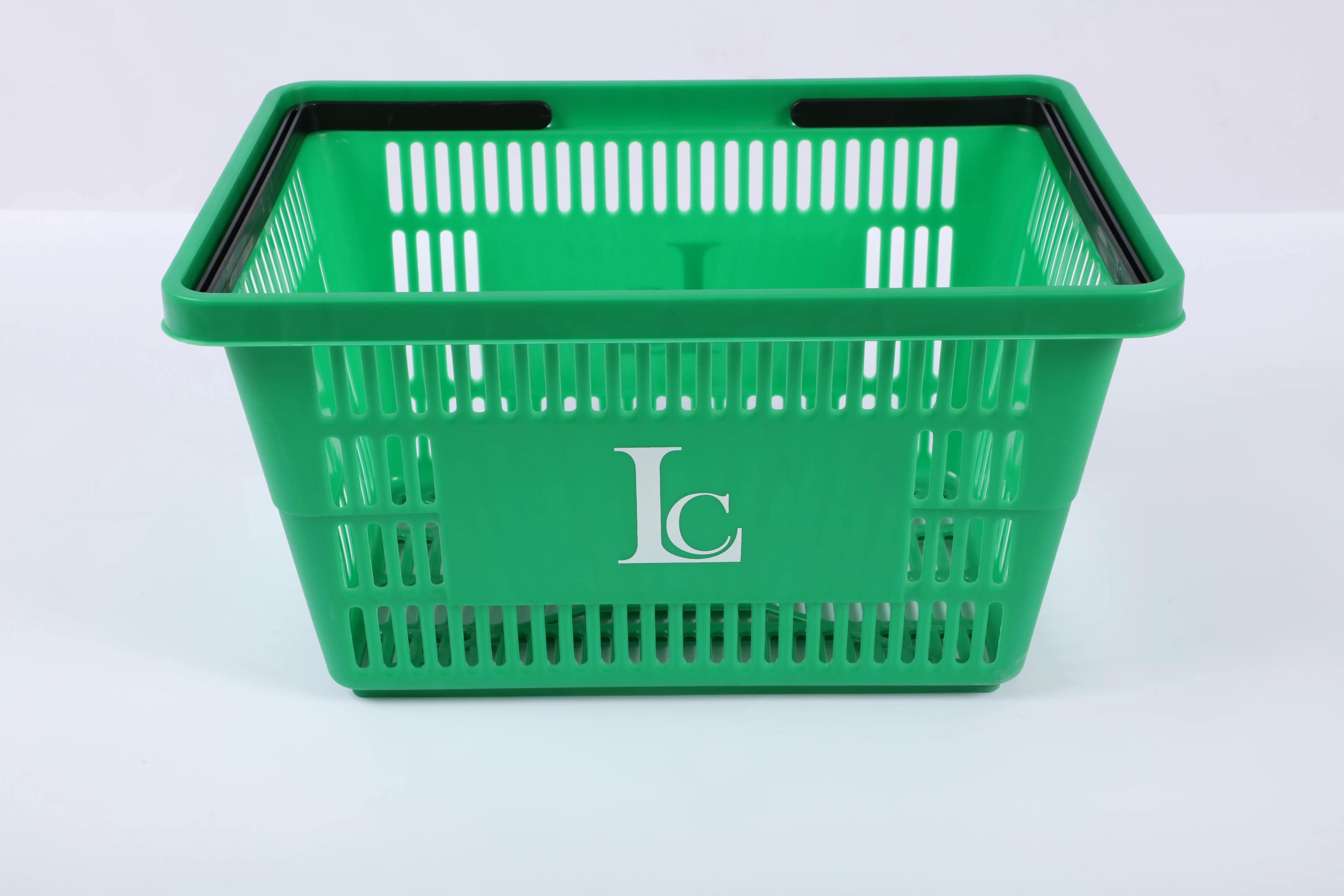 Multifunction Eco-friendly Customized Supermarket Grocery PP Plastic Mesh Storage Basket with Handle details