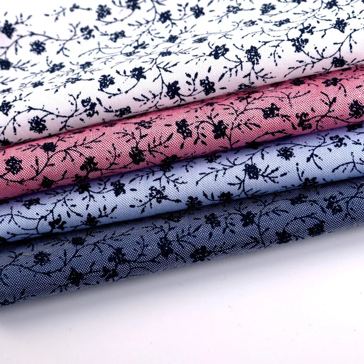 Yongteng Cotton Yarn Dyed Oxford Flower 