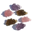 Citrine Natural Rose Crystal / Amethyst / Dyed Citrine Crystal Vegetable Crystal Craft Ornament