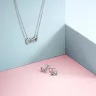 Genuine Silver Wholesale Pan Original Brand New Genuine Sterling Silver Love Bithday Necklace Pendant Gift