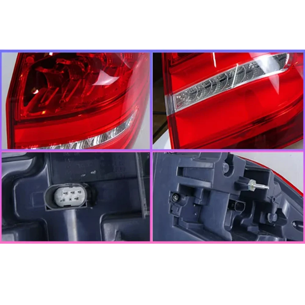 product led taillight for mercedes benz gls class x166 red led tail light rear lamp 2016 2019 gls rear lamps tail lights-7