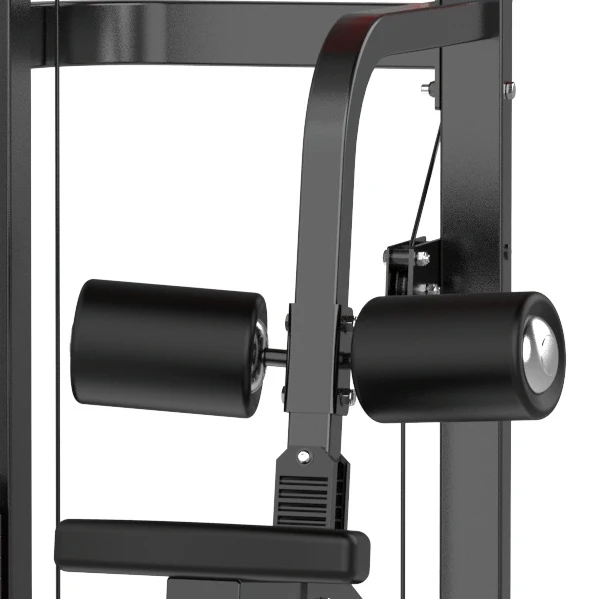 product mpks pr02 medium loader adjustable steel pin load selection multi function durable chest rear delt back gym training-4