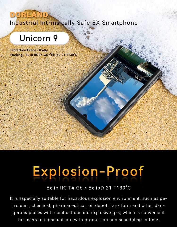 dorland unicorn9 intrinsically safe explosion proo