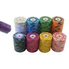 Poker Best Quality Ceramic Chip Casino Fichas De Poker UV Poker Chips Custom Supplier