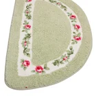 Supple Mat Floor Bath Mat Customized Type Detailed Printed Quick Dry Supple Microfiber Bath Door Floor Mat