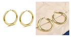 Plated Hoop Earrings Earringshoop Earrings Joycuff 18K Gold Plated Stainless Steel Jewelry Hoop Earrings For Women 2021