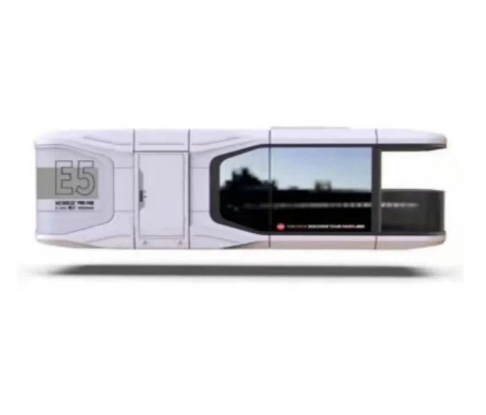 product steel extendable breathable modern capsule container house prefabricated commercial space airship pod-1