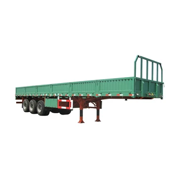 For sale at factory prices 3-axle standard 80cm plate semi-trailer