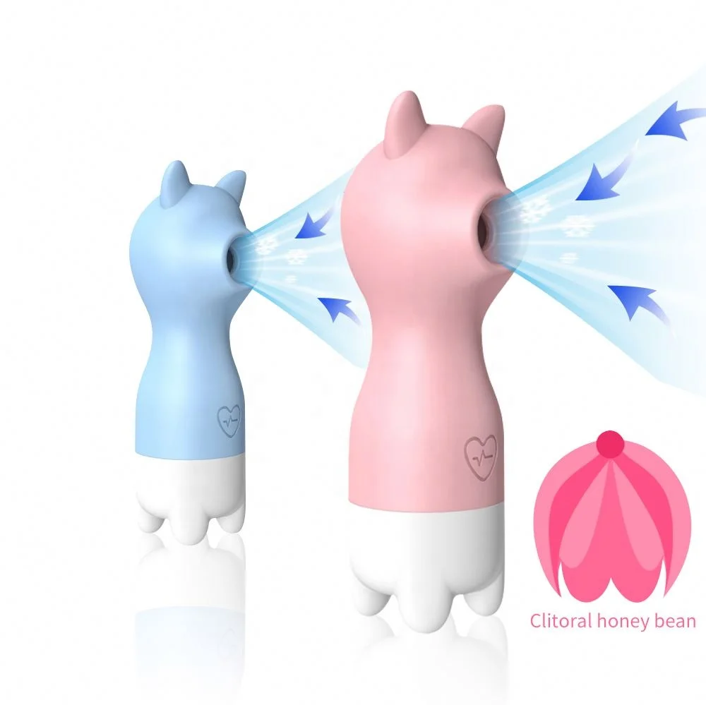 Amoura G-Spot and clitoral suction vibrator with dual-zone stimulation design