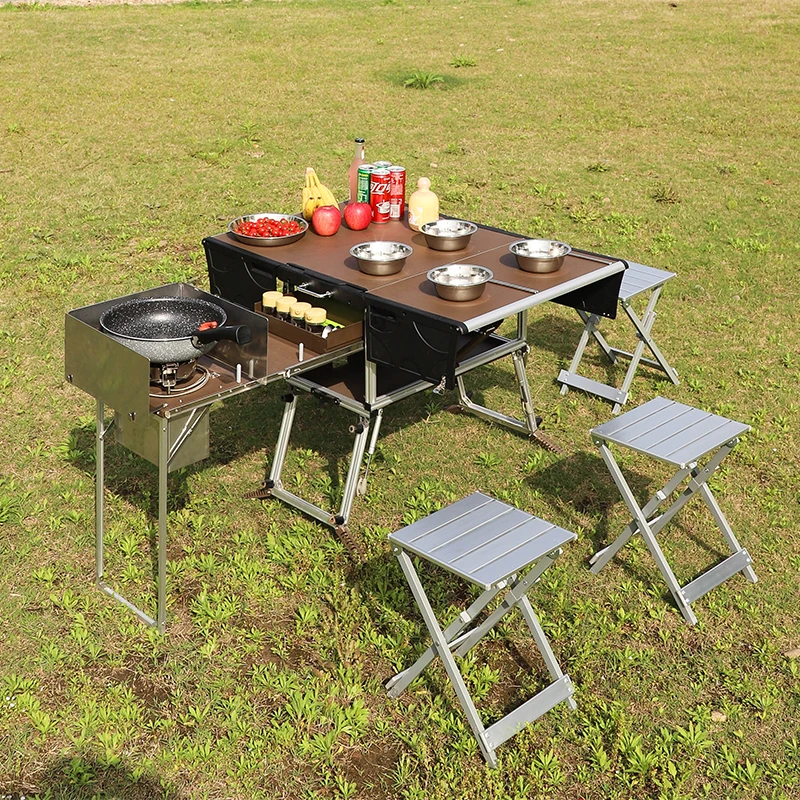 C650 Portable Mobile Camping Portable Outdoor Kitchen Camping Picnic