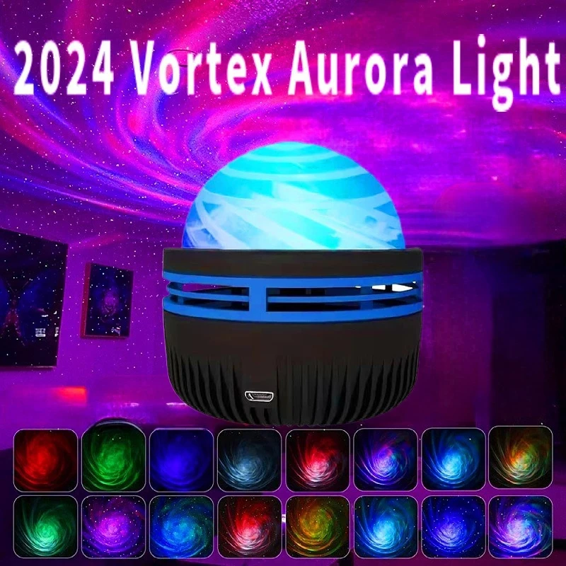 star projection lamp dynamic remote control water ripple projection lamp bedroom decorative atmosphere Stage light