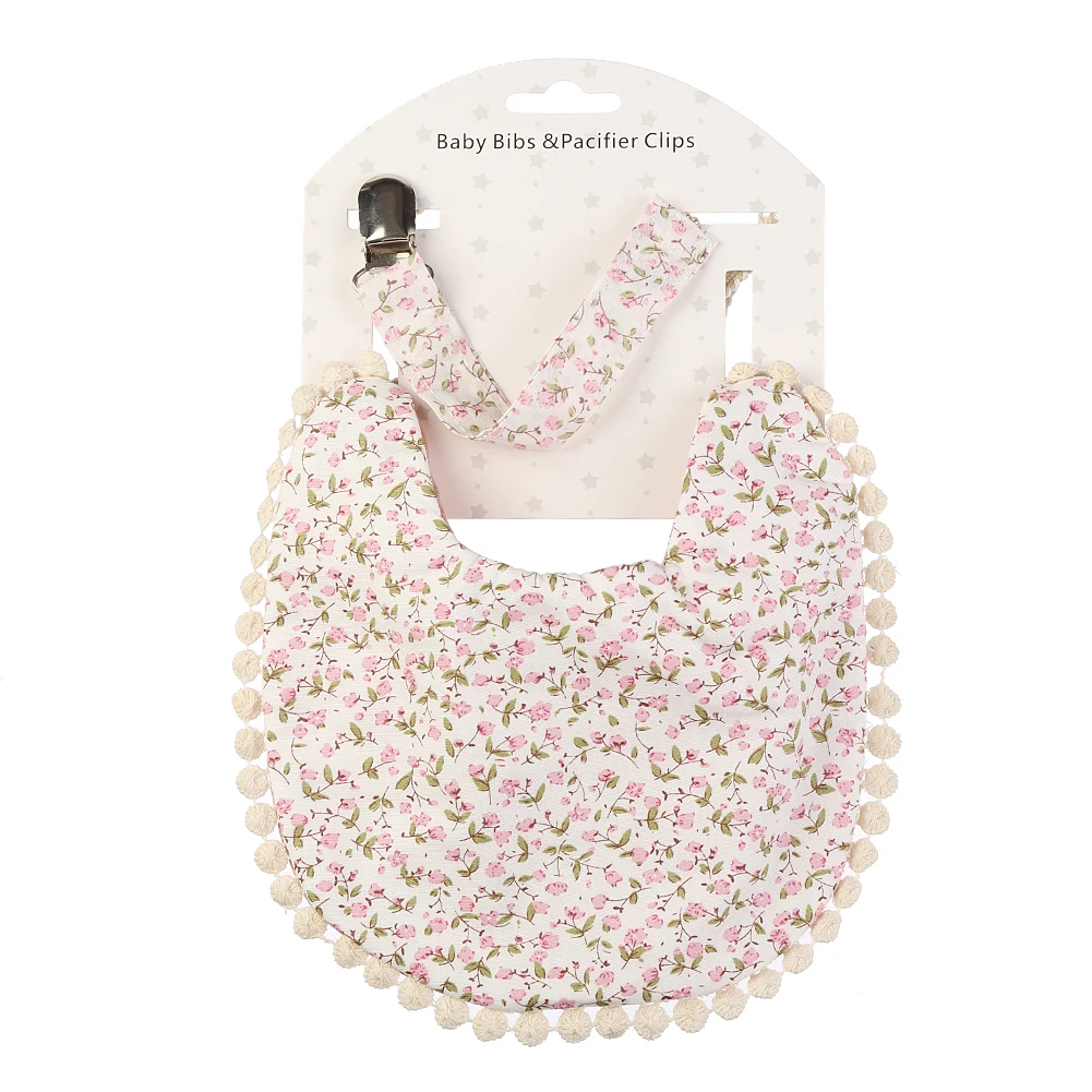 2pcs/set Floral Newborn Double Side Bibs Baby Tassel Saliva Towel Boys  Girls Bandana Burp Cloths With Pacifier Holder - Buy Baby Bibs,Tassel  Saliva Towel,Double Side Bibs Product on Alibaba.com