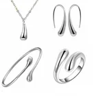 Silver Necklaces Silver Factory Direct Hair Gorgeous Alloy Silver Chain Necklaces For Women