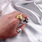 Eagle Eagle Manufacturer Wholesale 2021 Fashion Punk Heavy Rock Eagle Ring Men And Women