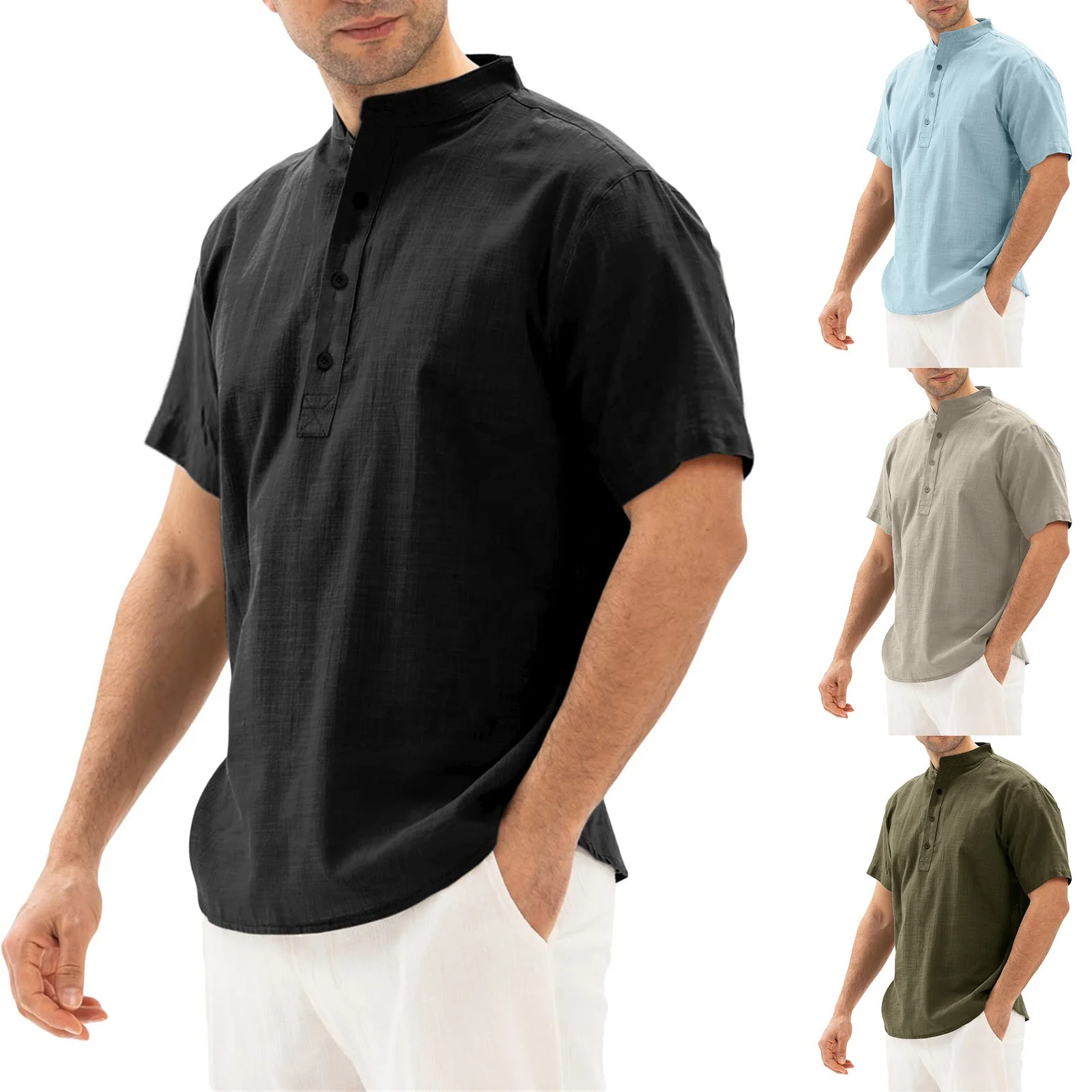 Buy Low Moq T Shirt,Cotton And Linen T 