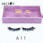 100% Wholesale Luxury Wispy 100% Mink Eyelashes 3D 18mm Bulk With Custom Packaging Vendor Wholesale