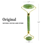 Amazon Hot-selling Dark Green Jade Roller Jade Facial Roller Massager Roller Jade For Face