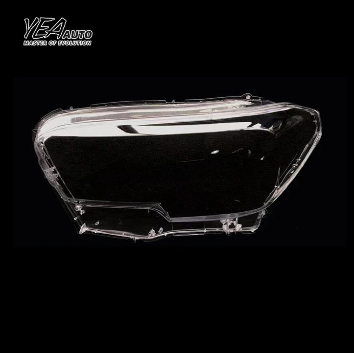 product yea auto car headlight cover headlight glass lens glass for toyota tacoma lens cover 2016 2017 2018 pc lampshade clear shell-3