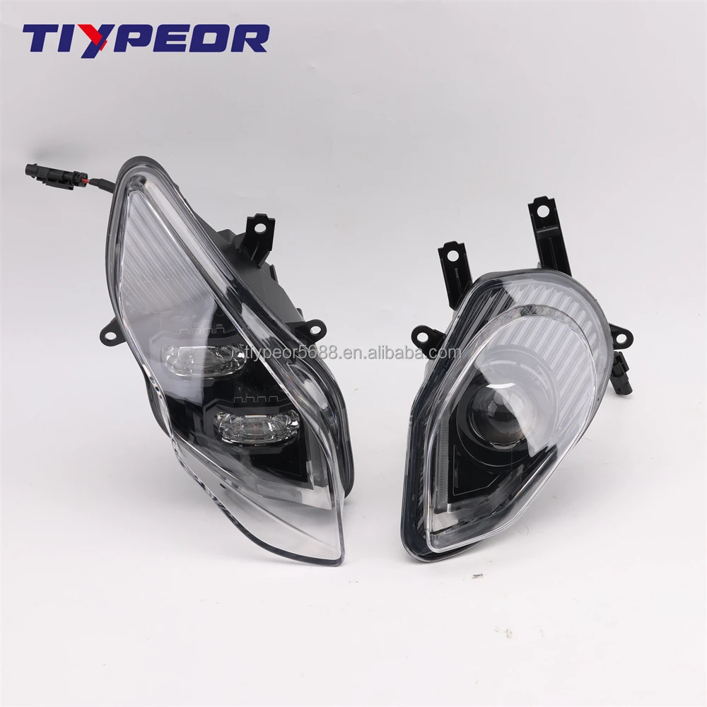 low beam drl with angel eyes for bmw s1000 aftermarket front head light lamp parts-8