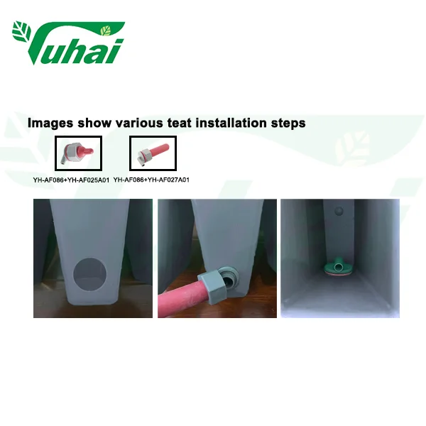 32L Plastic Animal Milk Feed Bucket with Nipple Veterinary Instrument for Cattle and Sheep details