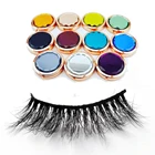 Eyelashes Black Best Selling Lashes 100% 3d Mink Eyelashes Soft Black Natural Length Mink Eyelashes