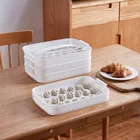 Storage Frozen Kitchen Dumpling Storage Box Plastic Food Container Frozen Dumpling Takeout Box