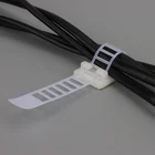Made In China Mounting Head White Black Tie Mounting Base Wholesale High Quality Plastic Tie