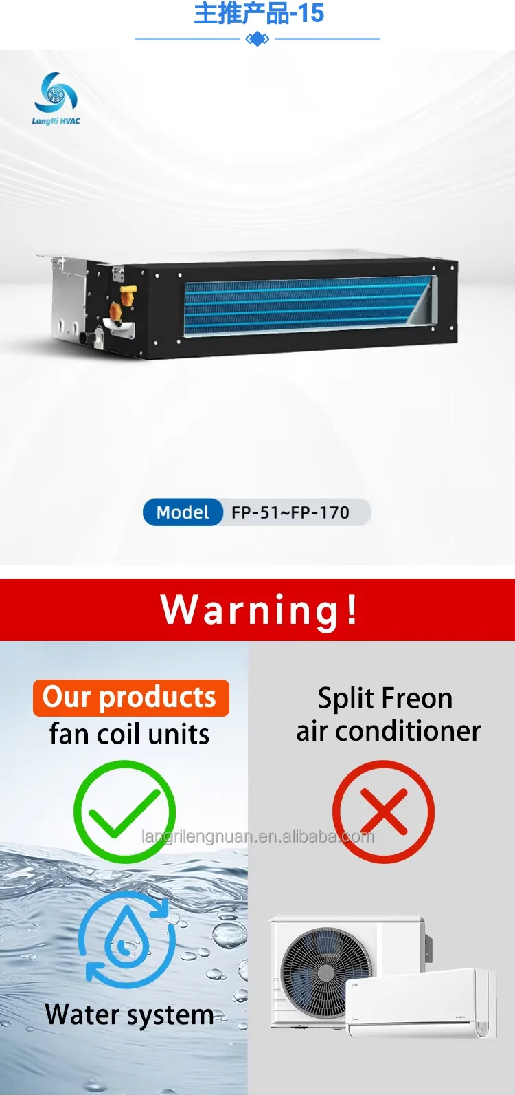 Fan Coil Unit, HVAC, Ducted, Ceiling, FCU - detail 6