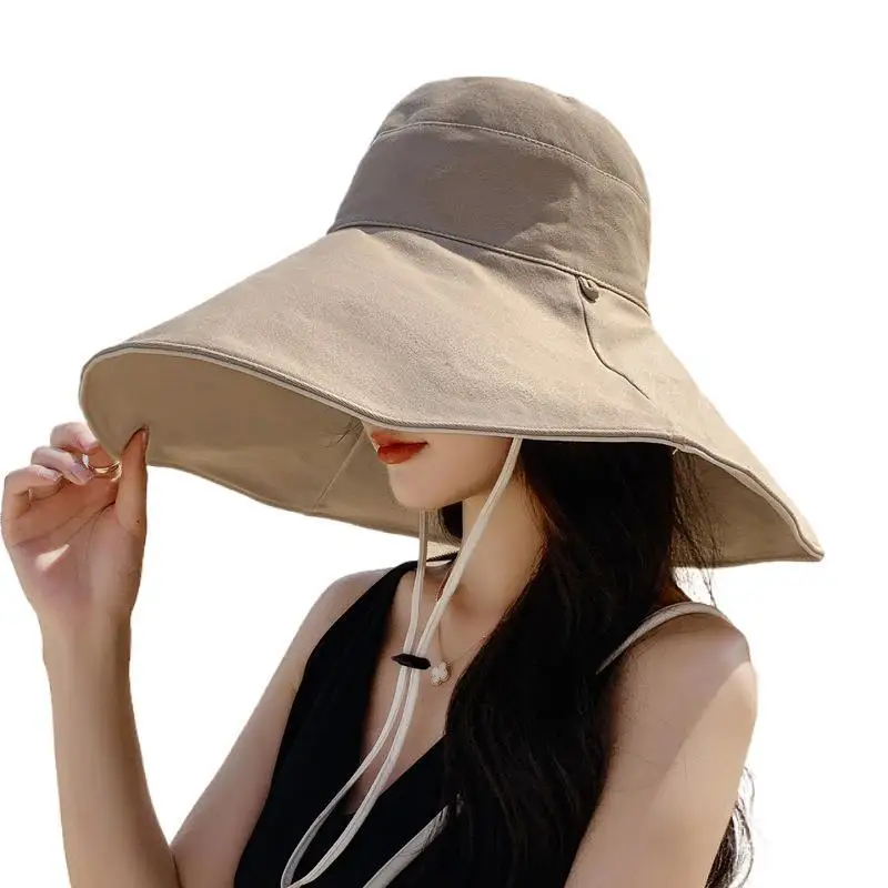 Anti Uv Color Bucket Casual Travel 