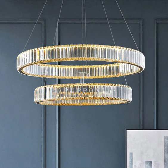 Nordic Modern Large Chandeliers For High Ceilings Crystal Ceiling