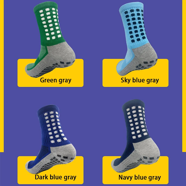 non-slip football socks