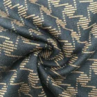 Wool Coat Wool Fabric Jacquard Polyester Winter Autumn Dog Tooth Pattern Style Suit