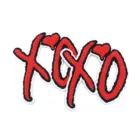 Custom Chenille XO Iron On Letter Patches Patch For Clothing