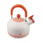 The Aluminum White Kettle Water Jacketed The Enamel Tea Tempered Glass 1.2L Steel Industrial Kettle Gas Vacuum Cooking
