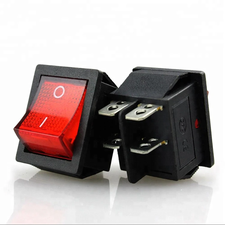 KCD4 15A 30A 250V Illuminated Rocker Switch View Kdc4 Rocker Switch