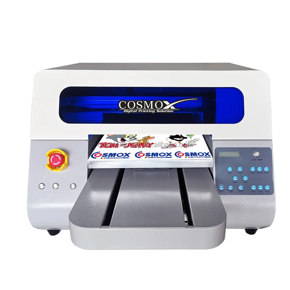 A3 Uv Flatbed Printer Industrial Printer 3d Uv Flatbed Printing Machine