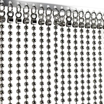 Hanging Cheap Decorative Metal Ball Beaded Curtains