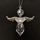 Angel Wings 1000 MOQ Factory Direct Sale 3D Little Angel With Metal Wings Christmas Tree Angel Decoration