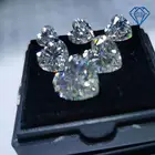 Stone Double Jewelry VVS1 D Color Heart Shape Loose Moissanite Stone Diamond With GRA Certificate