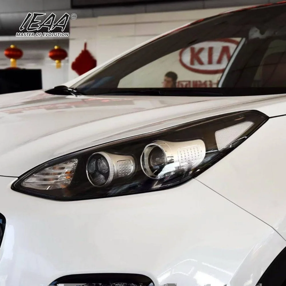 product yea auto car headlight housing for kia kx5 housing back base 2016 2018 headlight black rear shell auto lighting system-7