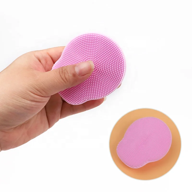 Acne Blackheads Pore Cleanser Soft Silicone Facial Cleansing Pads Brush Face Scrubbers