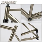 Bicycle Frame Seaboard CR05 Bicycle Seat Post Road Bike Frame Steel Wide Tire 700c Road Disc Bicycle Frame