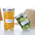Glass Bottle Cap Caviar Glass Bottle Metal Cap Screw Lid Jam Mason Jar Glass
