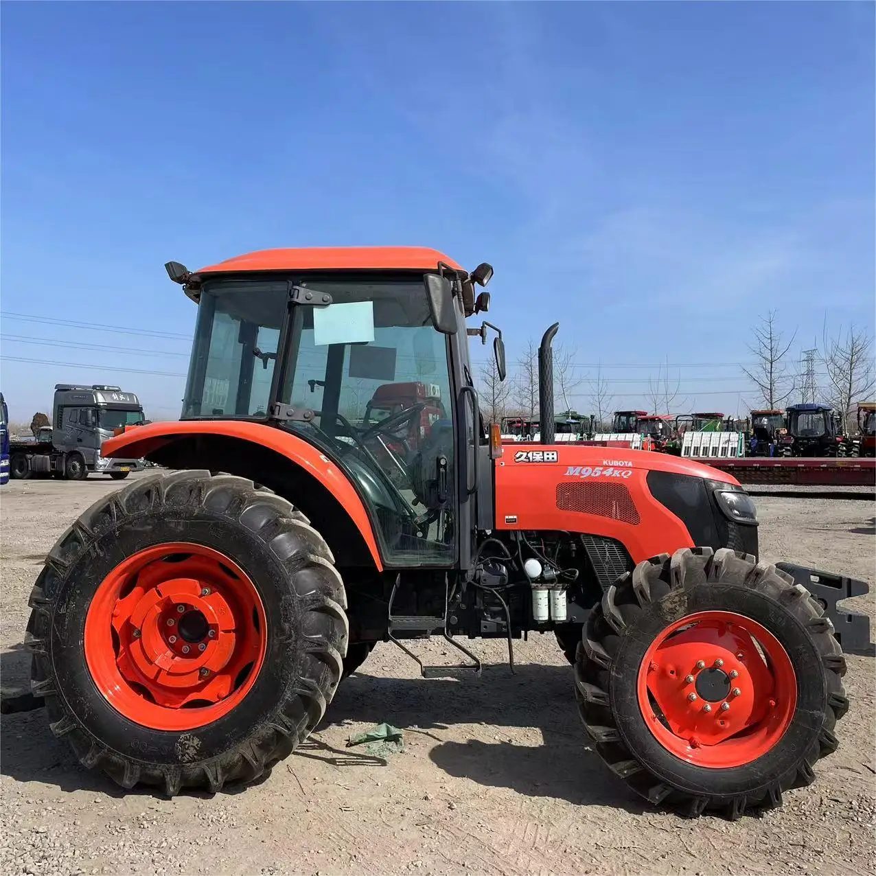 Second Hand Kubota M954kq 95hp Farm Used Tractor With Cabin Buy Used