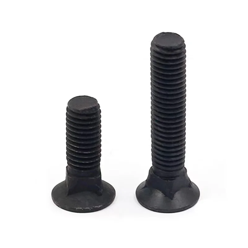 Black UNC Grade 5 Plow Bolt Used in Snow Plows and Other Heavy Industrial Equipment manufacture