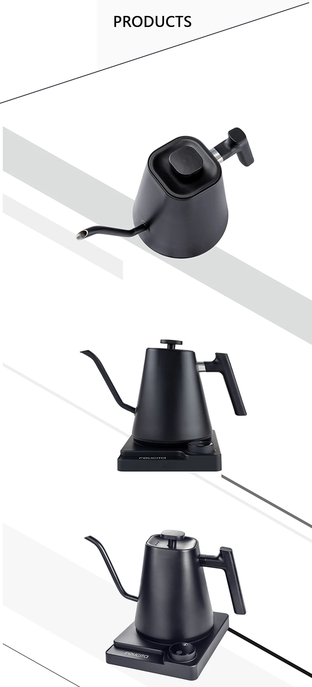 304 Stainless Steel Gooseneck 220v Buildin Temperature Control System