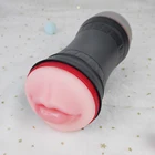 Sex S-HANDE Wholesale Hand Free Male Vagina Deep Throat Sex Toys For Men Masturbating Vibrating Masturbator